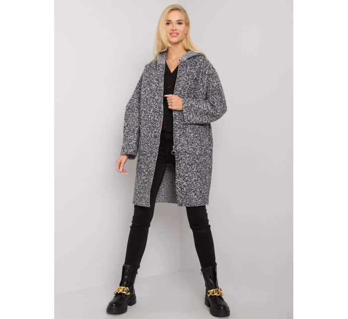 Dámský kabát TW CZ BI 21715 1.87P tmavě šedý Dámský kabát TW CZ BI 21715 1.87P tmavě šedý