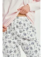 3450 DÁMSKÉ DLOUHÉ PYŽAMO ELLA S-XL