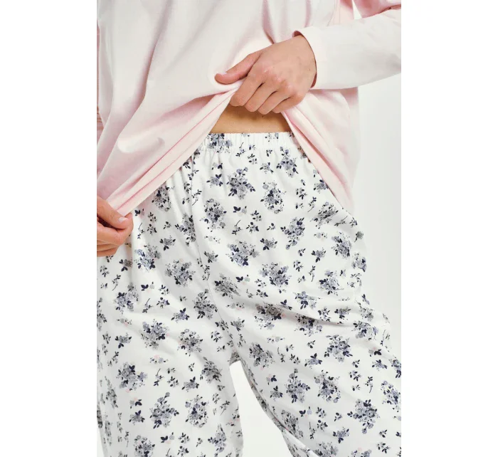 3450 DÁMSKÉ DLOUHÉ PYŽAMO ELLA S-XL