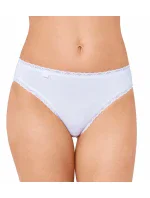 Dámské kalhotky Sloggi 24/7 Cotton Lace Tai C3P bílé Dámské kalhotky Sloggi 24/7 Cotton Lace Tai C3P bílé