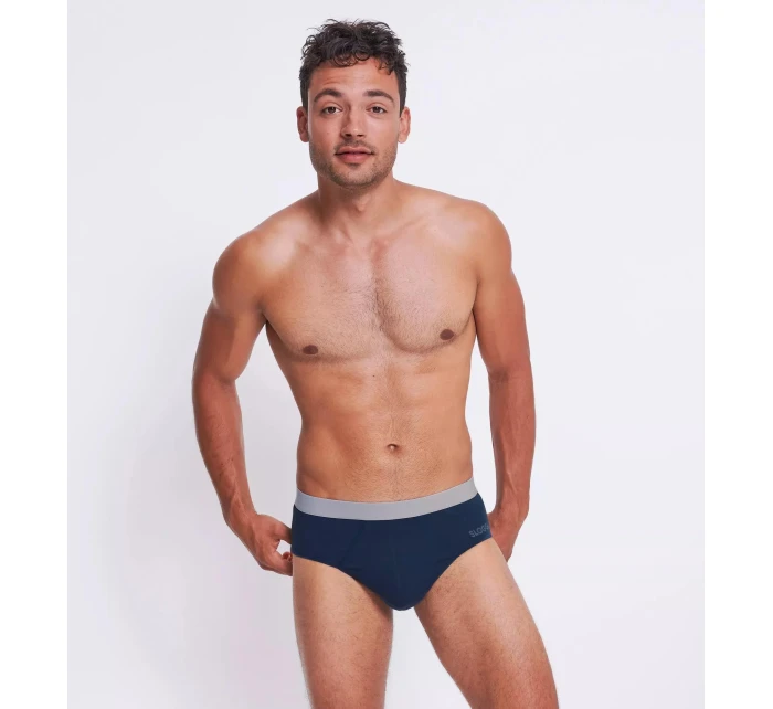 Pánské slipy GO ABC 2.0 Brief 2P - BLUE - modré 00RA - SLOGGI