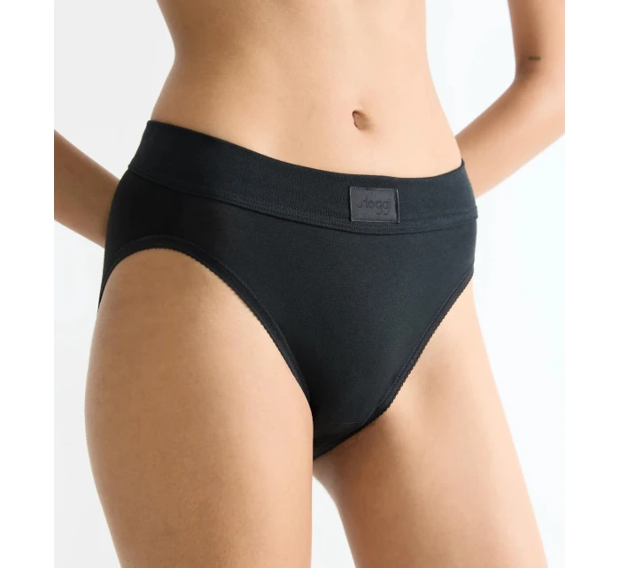 Dámské kalhotky Double Comfort T Tai - BLACK - černé 0004 - SLOGGI