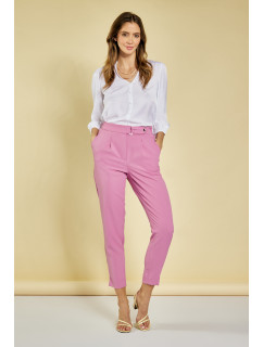 Monnari Kalhoty Elegantní dámské kalhoty Pink