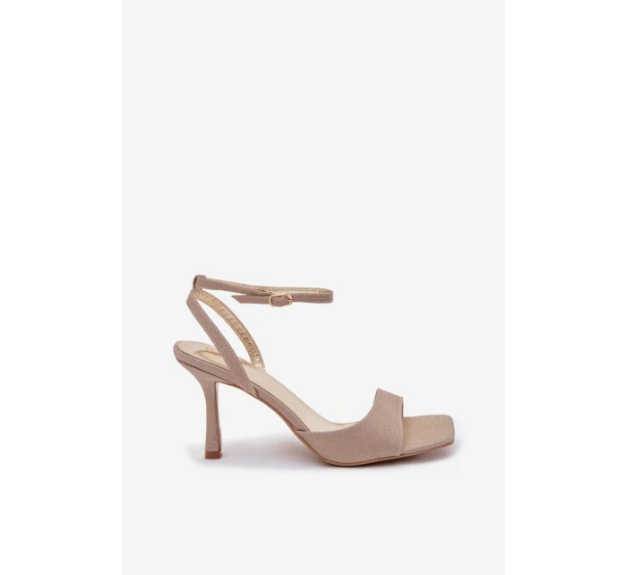 Sandály na podpatku model 222261 Step in style Sandály na podpatku model 222261 Step in style