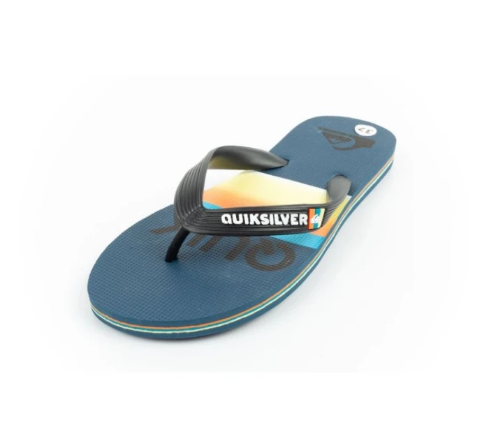 Dětské žabky Quiksilver Molokai módní a pohodlné na pláž