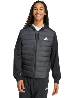 Pánská péřová bunda Essentials Hybrid Hooded Jacket black pánská model 21391528 - ADIDAS