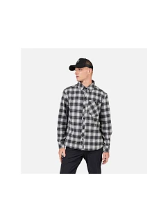 Pánská košile ROSSIGNOL RANCH PLAID SHIRT, černá