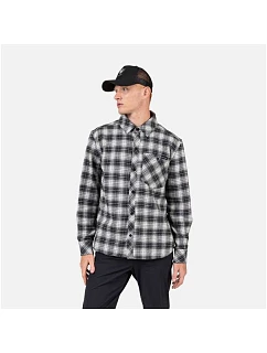 Pánská košile ROSSIGNOL RANCH PLAID SHIRT, černá