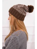 Čepice Paris fleece model 18750769 - K-Fashion Čepice Paris fleece model 18750769 - K-Fashion