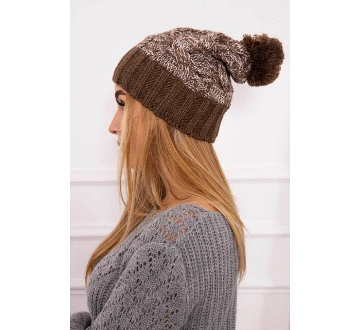 Čepice Paris fleece model 18750769 - K-Fashion Čepice Paris fleece model 18750769 - K-Fashion