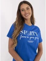 Šaty D12063M02382C kobaltově modré Šaty D12063M02382C kobaltově modré