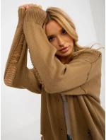 Dámský kardigan LC SW model 18140213 velbloudí - FPrice
