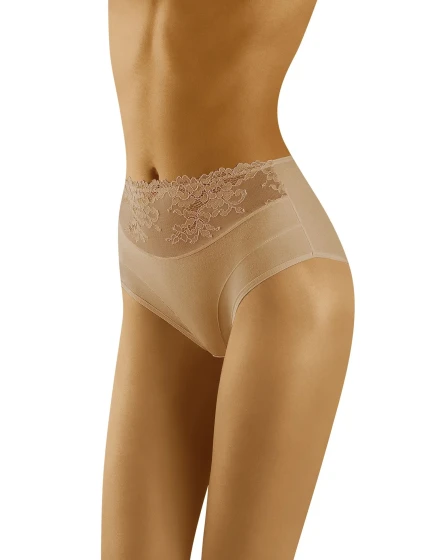 Dámské kalhotky Eco-Hi bottom Beige - Wol-Bar Dámské kalhotky Eco-Hi bottom Beige - Wol-Bar