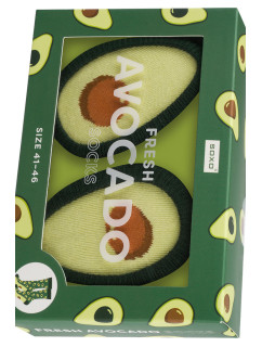 Dámské ponožky SOXO Avokádo, v krabičce - ENG