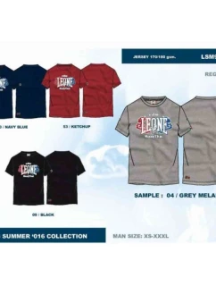 pánské tričko šedé model 21348653 - LEONE