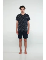 Pyžamo s krátkými rukávy model 19698195 - Vamp Pyžamo s krátkými rukávy model 19698195 - Vamp