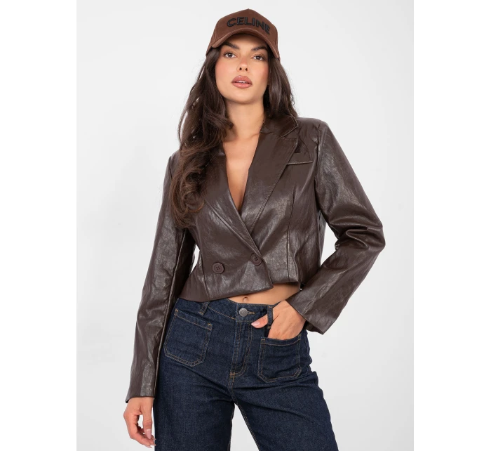 IT KR bunda FL9719 1.36 tmavě hnědá