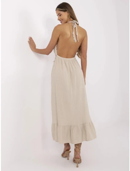 Sukienka MI SK model 21124376 beżowy - FPrice