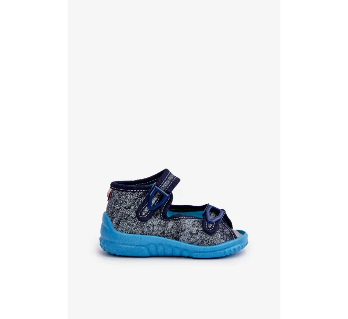 Pantofle Sandálky Dětské NEL GOKIDS Grafitové Pantofle Sandálky Dětské NEL GOKIDS Grafitové