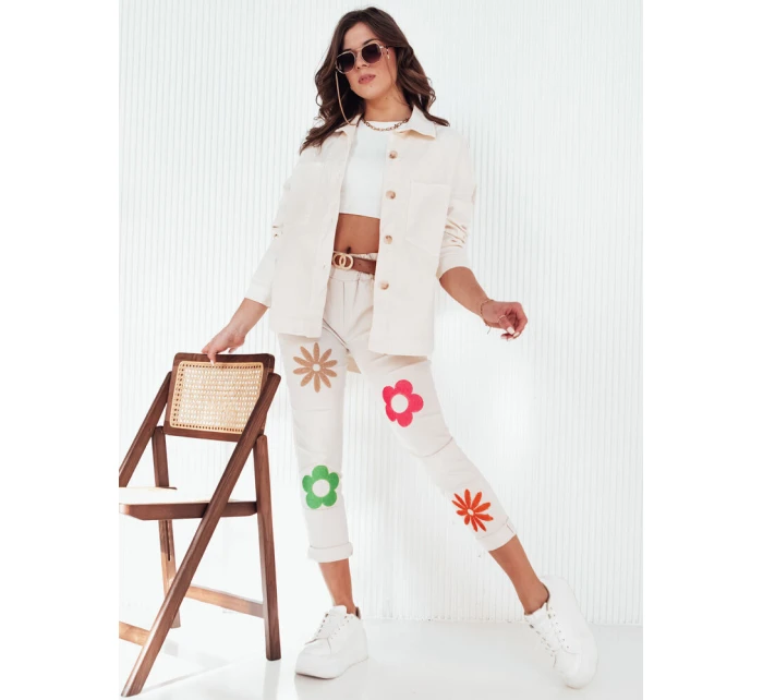 Dámská bunda DOSTA ecru FashionStreet TY4143 Dámská bunda DOSTA ecru FashionStreet TY4143