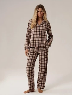 Pyžamo model 21393662 dlouhé/r S2XL pruhované - Atlantic