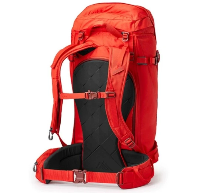 Turistický batoh Gregory Targhee 45 S/M, gama červená