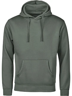 Tee Jays TJ 5152 Mikina s kapucí z těžké bavlny "Unlabeled" 18.5152 leaf green