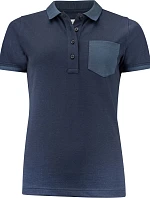 James Harvest Pinedale Polo Women Dámské piqué polo z těžké bavlny "Two-Tone" 62.5039 navy