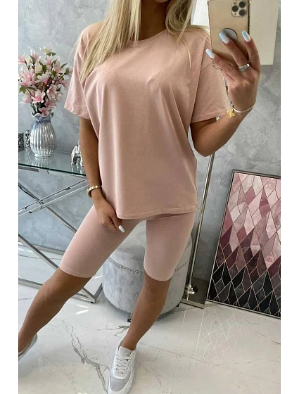 Komplet ciemny róż model 18745832 - K-Fashion