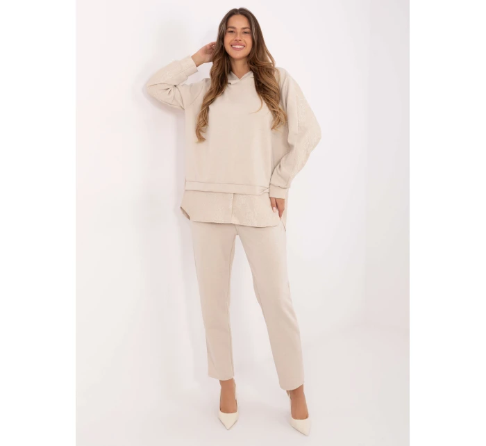 Komplet IT KMPL model 21494228 jasny beżowy - FPrice Komplet IT KMPL model 21494228 jasny beżowy - FPrice