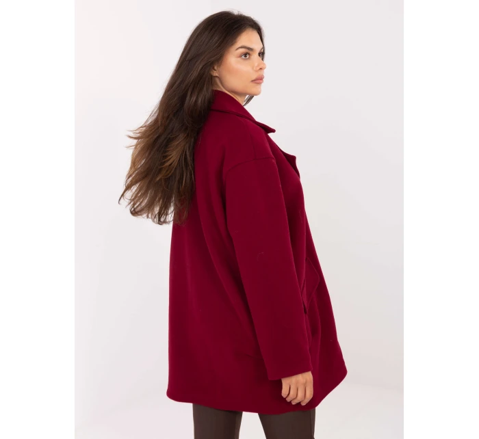 Płaszcz IT PL model 21302404 bordowy - FPrice