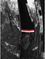 Pánská zimní lyžařská bunda černá model 21995657 - Dstreet Pánská zimní lyžařská bunda černá model 21995657 - Dstreet