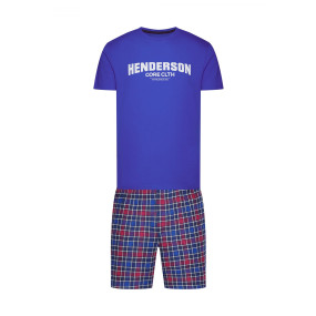 Pánské pyžamo 38874 Lid blue - HENDERSON
