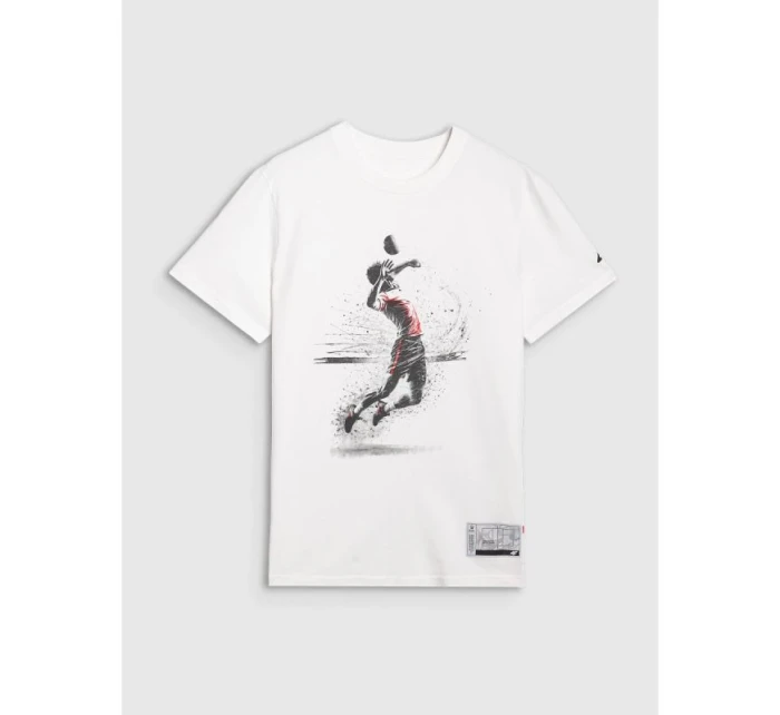 Pánské volejbalové tričko s potiskem model 21756928 - 4F Pánské volejbalové tričko s potiskem model 21756928 - 4F