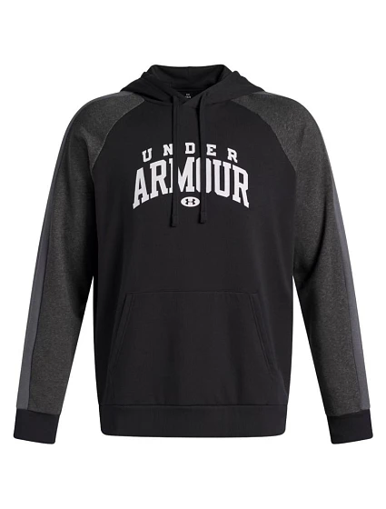 Pánská mikina Rival Fleece Colorblock Hoodie black model 21812664 001 pánská - Under Armour