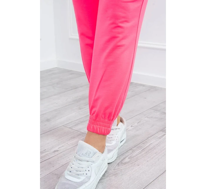 Souprava mikiny s kapucí růžová neonová Souprava mikiny s kapucí růžová neonová