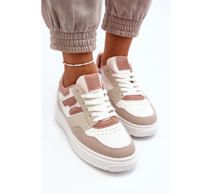 Dámské nízké tenisky béžové model 21651093 - Boto