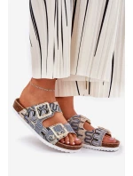 Dámské Pantofle S Přezkami A Béžové model 21690980 - S.Barski