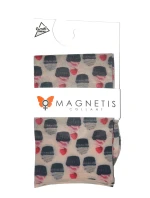 Dámské vzorované ponožky model 7465057 20 den - Magnetis