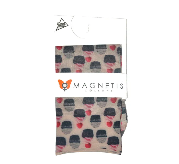 Dámské vzorované ponožky model 7465057 20 den - Magnetis