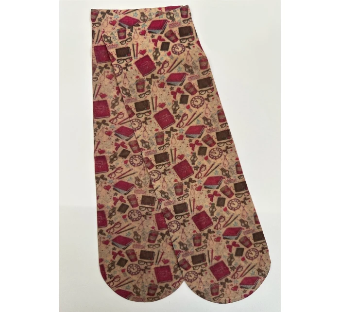 Dámské vzorované ponožky model 7465057 20 den - Magnetis