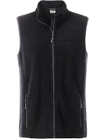 Daiber JN 856 Pánská pracovní fleecová vesta - Strong 02.0856 black/carbon Daiber JN 856 Pánská pracovní fleecová vesta - Strong 02.0856 black/carbon