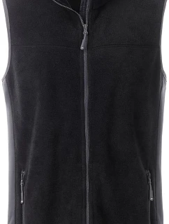 Daiber JN 856 Pánská pracovní fleecová vesta - Strong 02.0856 black/carbon