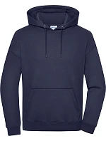 Těžká unisex mikina s kapucí 02. navy model 22460483 - Daiber