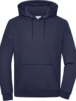 Daiber 8052 Těžká unisex mikina s kapucí 02.8052 navy