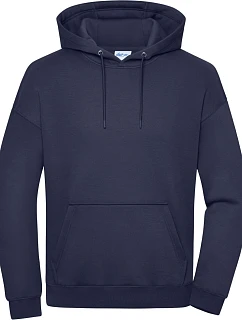 Těžká unisex mikina s kapucí 02. navy model 22460483 - Daiber