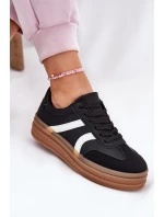 Dámské Tenisky Na Platformě Černé Tolianna Dámské Tenisky Na Platformě Černé Tolianna