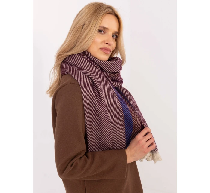 Szalik AT SZ model 20758562 bordowy - FPrice