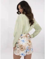 Sukně DHJ SD model 21021816 béžová - FPrice Sukně DHJ SD model 21021816 béžová - FPrice