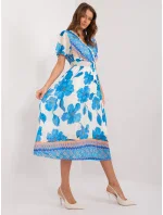 Sukienka DHJ SK  niebieski model 20095114 - FPrice